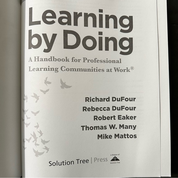 Learn by Doing:A Handbook for Professional Learning Communities by R. Dufour - Picture 5 of 8